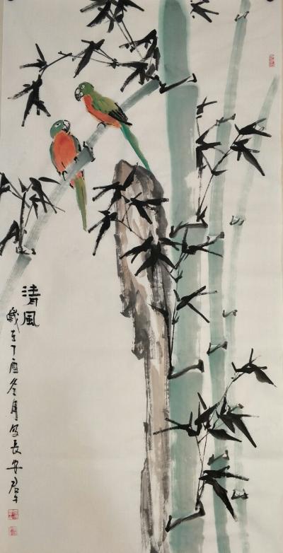 田君才日记-近日作品  四尺整张【图7】