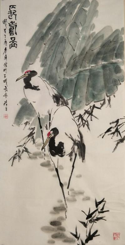 田君才日记-近日作品  四尺整张【图8】