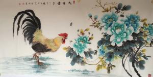 艺术品图片：艺术家户广生国画作品名称《大吉图》议价
