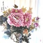 李同辉日志-今日完成的订制国画牡丹《天香》，已结缘【图1】