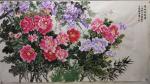 李国庆日志-是人甚爱牡丹，雍容华贵，送礼佳品，近作国画牡丹三幅《花开富贵【图2】