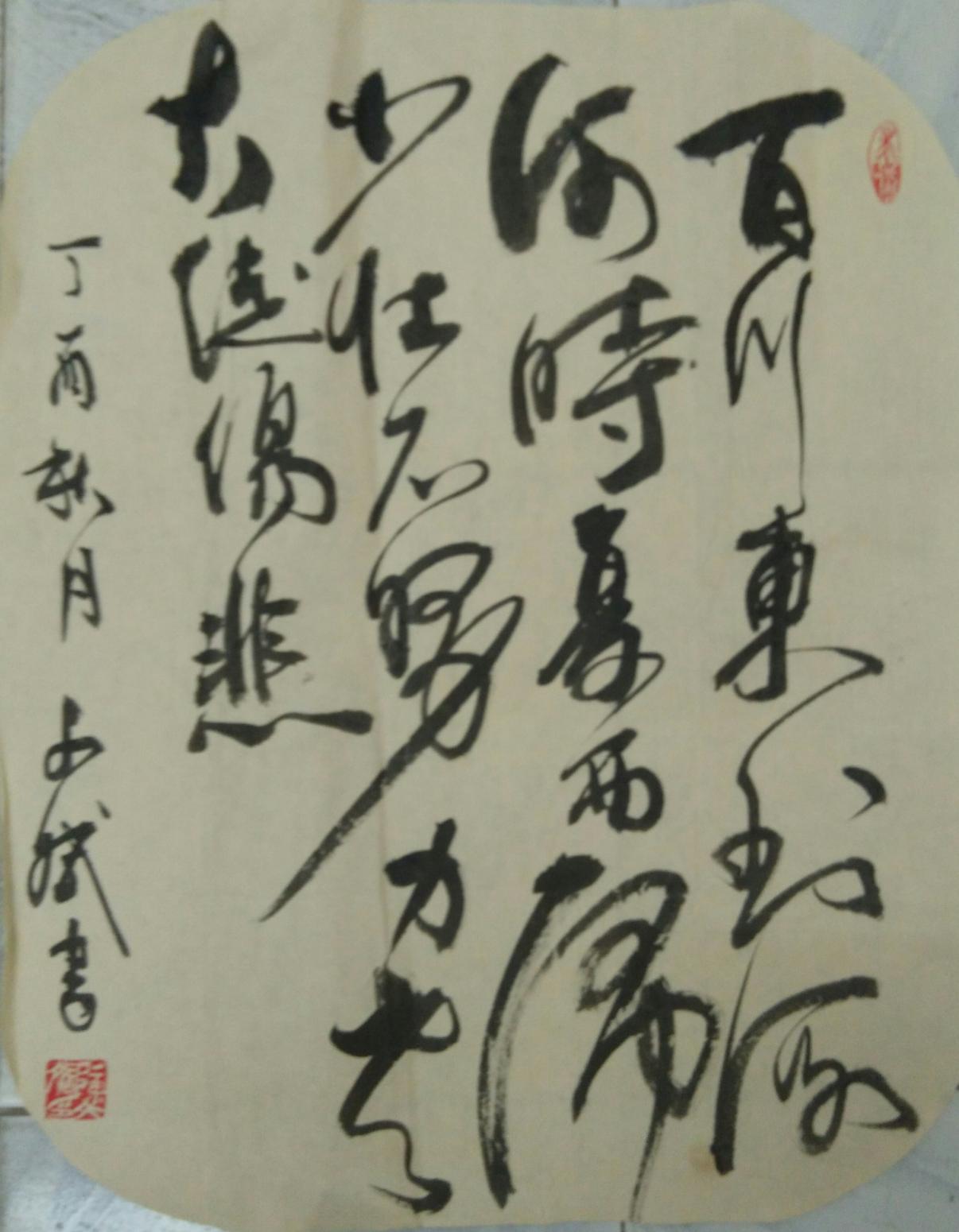 陈文斌书法作品《汉乐府《长歌行》句》【图0】