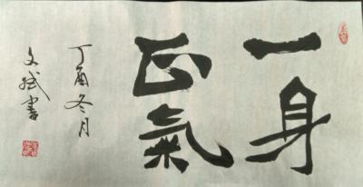 陈文斌日记-做人要一身正气！【图1】