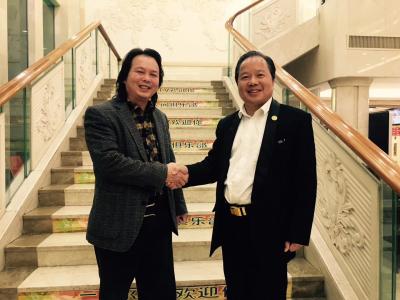 叶仲桥日记-日前海峡两岸文化交流协会马主席和广东省国安厅刘处前来合作交流活动，将中国的传统文【图1】