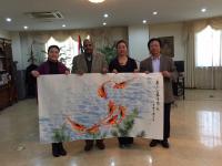 艺术家李尊荣日记:感谢苏丹共和国驻华特命全权大使：欧玛尔·伊萨·艾哈迈德先生的【图1】