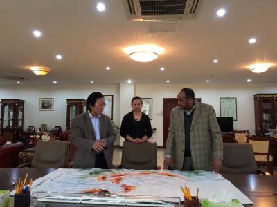 李尊荣日记-感谢苏丹共和国驻华特命全权大使：欧玛尔·伊萨·艾哈迈德先生的热情邀请和接待，大使【图5】