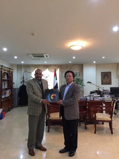 李尊荣日记-感谢苏丹共和国驻华特命全权大使：欧玛尔·伊萨·艾哈迈德先生的热情邀请和接待，大使【图6】