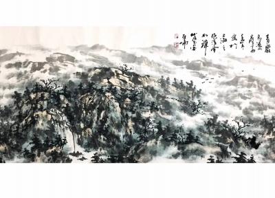 高亚仑日记-136乘70厘米新作。祝大家周末愉快！欢迎来交流。【图1】