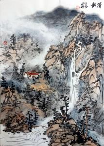 赵永利国画作品《韵清》议价