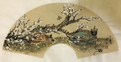 石广生日记-一只老狗，一棵老树，一口老井，一只饥渴的麻雀在贪婪地喝着吊桶里的水。这是我四年前【图2】