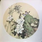 徐建清日志-近作一组国画花鸟小品，《鸟语花香》，欢迎点评，徐建清留记【图1】