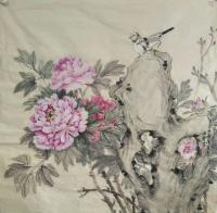 艺术家郭雨铮日记:两幅近作国画小品:《墨画墨禽》、《鸟语花香》，郭雨铮【图0】