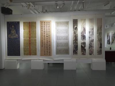 徐能凯日记-黄河口湿地画派第七届作品展布展完成，有喜欢的吗？【图3】