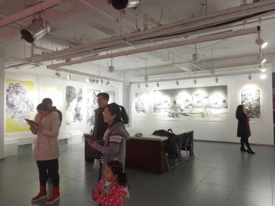 徐能凯日记-黄河口湿地画派第七届作品展布展完成，有喜欢的吗？【图7】