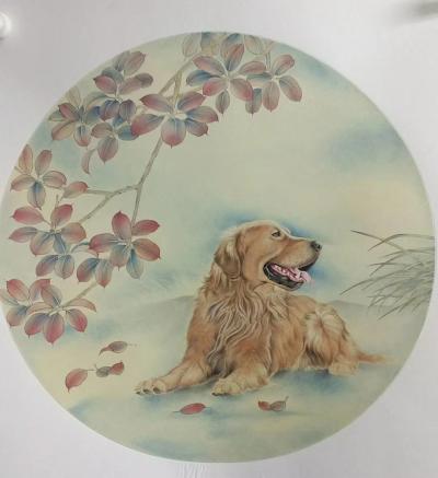 于永强日记-刚完成的新作，憧憬，这样的画大家可否喜欢？欢迎指正！【图1】