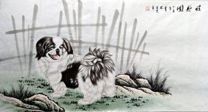 艺术品图片：艺术家石海博国画作品名称《旺财图》价格400.00 元