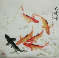 艺术家蒋庆国日记:国画《荷颜风情》，《六顺图》，完稿，蒋庆国【图1】