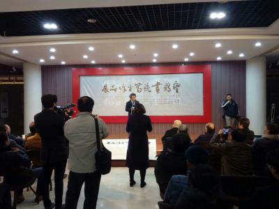 高勇利日记-12月19日宝鸡书院举办写生作品展，各路大神齐聚一堂，我有四幅国画作品参展，【图2】