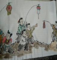 艺术家侯同印日记:长卷百子图创作中……【图2】