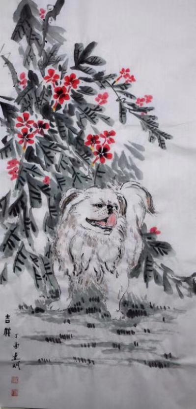 邢建明日记-邢建明现为盘锦市美术家协会会员，中国画家协会会员，江苏书画院特聘画家，辽宁省美术【图2】