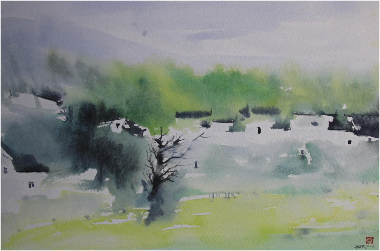 冯保民文玩杂项作品《皖南印象之二》【图0】