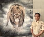 胡爱民日志-新作: 雄狮！胡爱民作品【图1】