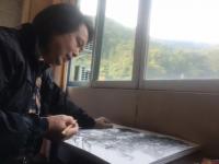 艺术家叶仲桥生活:一周的学习与收获，除了获赠册页题字、还获得了大师赠送的毛笔一【图1】