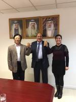 艺术家李尊荣生活:非常感谢巴林王国驻华大使安瓦尔·艾勒阿卜杜拉先生的热情邀请和【图1】