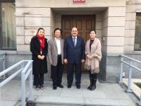 艺术家李尊荣生活:非常感谢巴林王国驻华大使安瓦尔·艾勒阿卜杜拉先生的热情邀请和【图3】