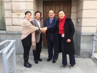 艺术家李尊荣生活:非常感谢巴林王国驻华大使安瓦尔·艾勒阿卜杜拉先生的热情邀请和【图4】