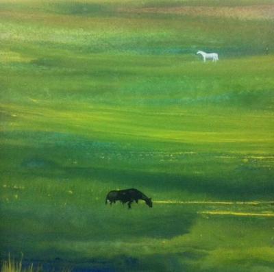 王征明日记-2017年：王征明创作87幅水意画；参与社会公益活动3次，捐rsw；参与社会商业【图3】