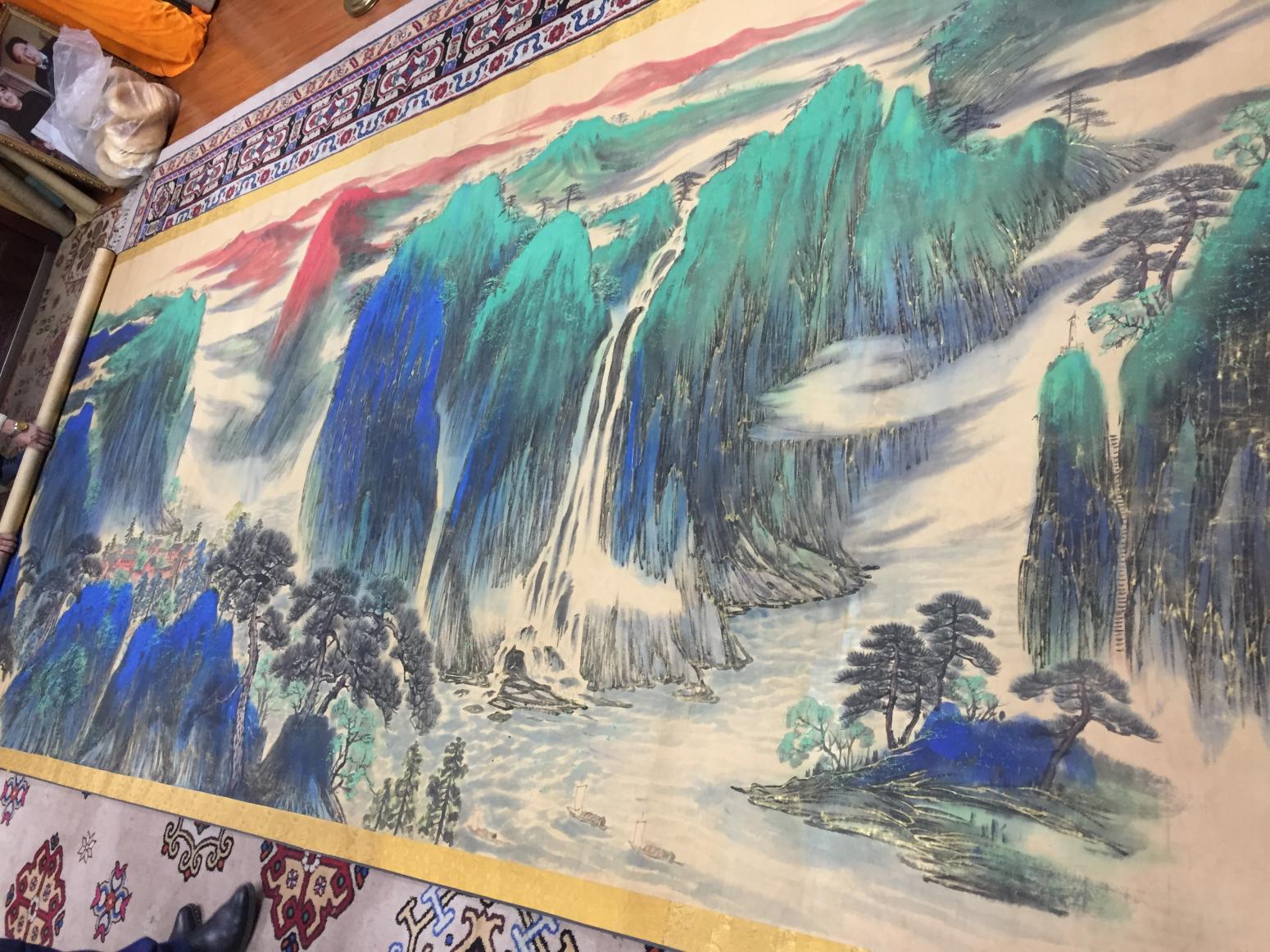 18099147235国画作品《张大千山水》【图2】