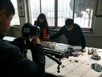 艺术家卢俊良生活:河北电视台，《跟着画家去旅行》栏目青县笔会【图0】