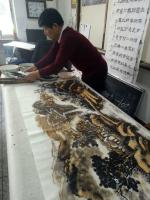 艺术家卢俊良生活:河北电视台，《跟着画家去旅行》栏目青县笔会【图3】