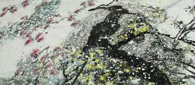 俞晓红日记-徐文实大师的百梅图系列，晒晒。【图4】