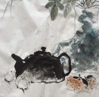 艺术家金新宇日记:“园中摘来数枝花，有心示爱送给她。美人不喜大蒜味，口齿清新一【图0】