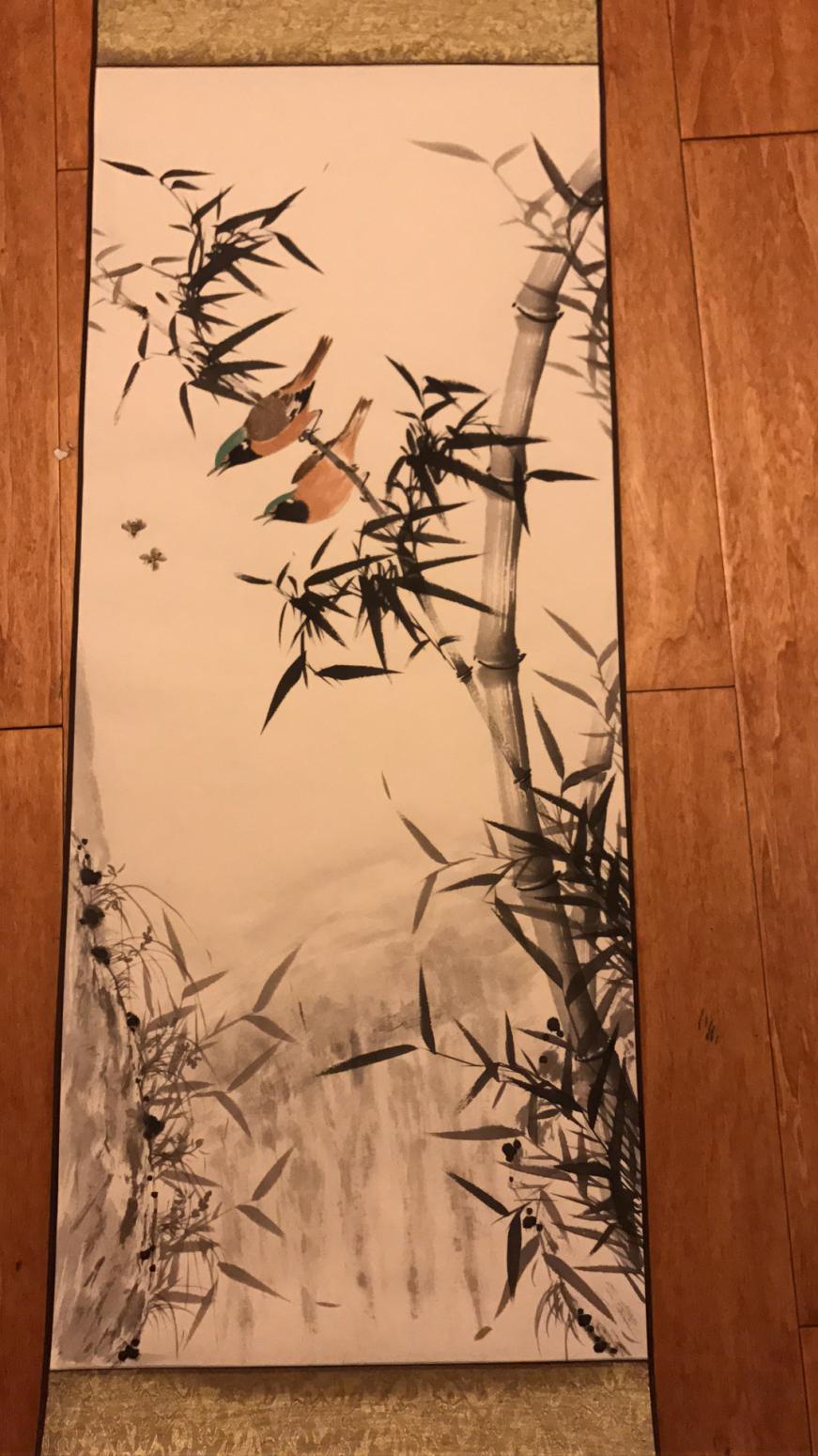 启鹏国画作品《竹子》【图7】