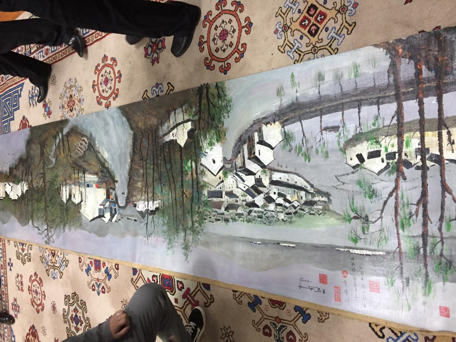 18099147235油画作品《吴冠中作品》【图4】