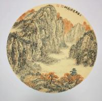 艺术家郑诚日记:国画山水《春》《夏》《秋》《冬》，小品一组完成。人生不过四季【图3】