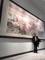 艺术家朱德茂生活:今受邀出席座落在我工作室旁的沪上宝山顾村的