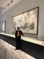 艺术家朱德茂生活:今受邀出席座落在我工作室旁的沪上宝山顾村的