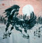 刘建国日志-新作国画动物：《龙马精神》《前程似锦》，尺寸  60*90 【图2】