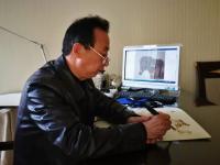 艺术家田玉田日记:说到书画创作我们都好理解，有笔、有墨和纸张就可以作画了。然而【图0】