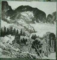 艺术家刘富华日记:山水 国画 方斗 喜欢的亲们联系详聊 刘富华【图1】