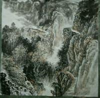 艺术家刘富华日记:山水 国画 方斗 喜欢的亲们联系详聊 刘富华【图2】