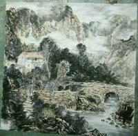 艺术家刘富华日记:山水 国画 方斗 喜欢的亲们联系详聊 刘富华【图3】