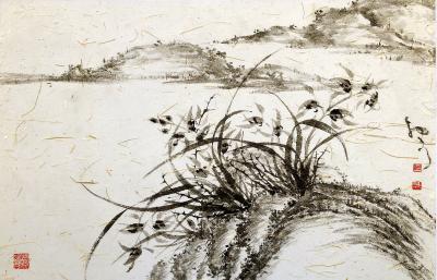 周牧天日记-～～真管不了总长，由他去吧！还是写个山水画圈总长石涛笔意吧【图1】