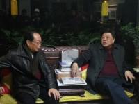 艺术家窦世魁生活:应邀作客,赵忠祥先生的~老赵会客厅,很高兴!【图2】