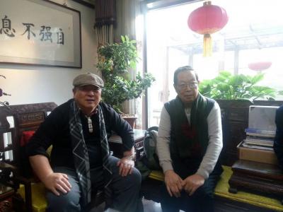 窦世魁生活-应邀作客，赵忠祥先生的~老赵会客厅，很高兴！【图5】