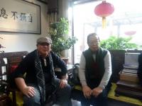 艺术家窦世魁生活:应邀作客,赵忠祥先生的~老赵会客厅,很高兴!【图4】